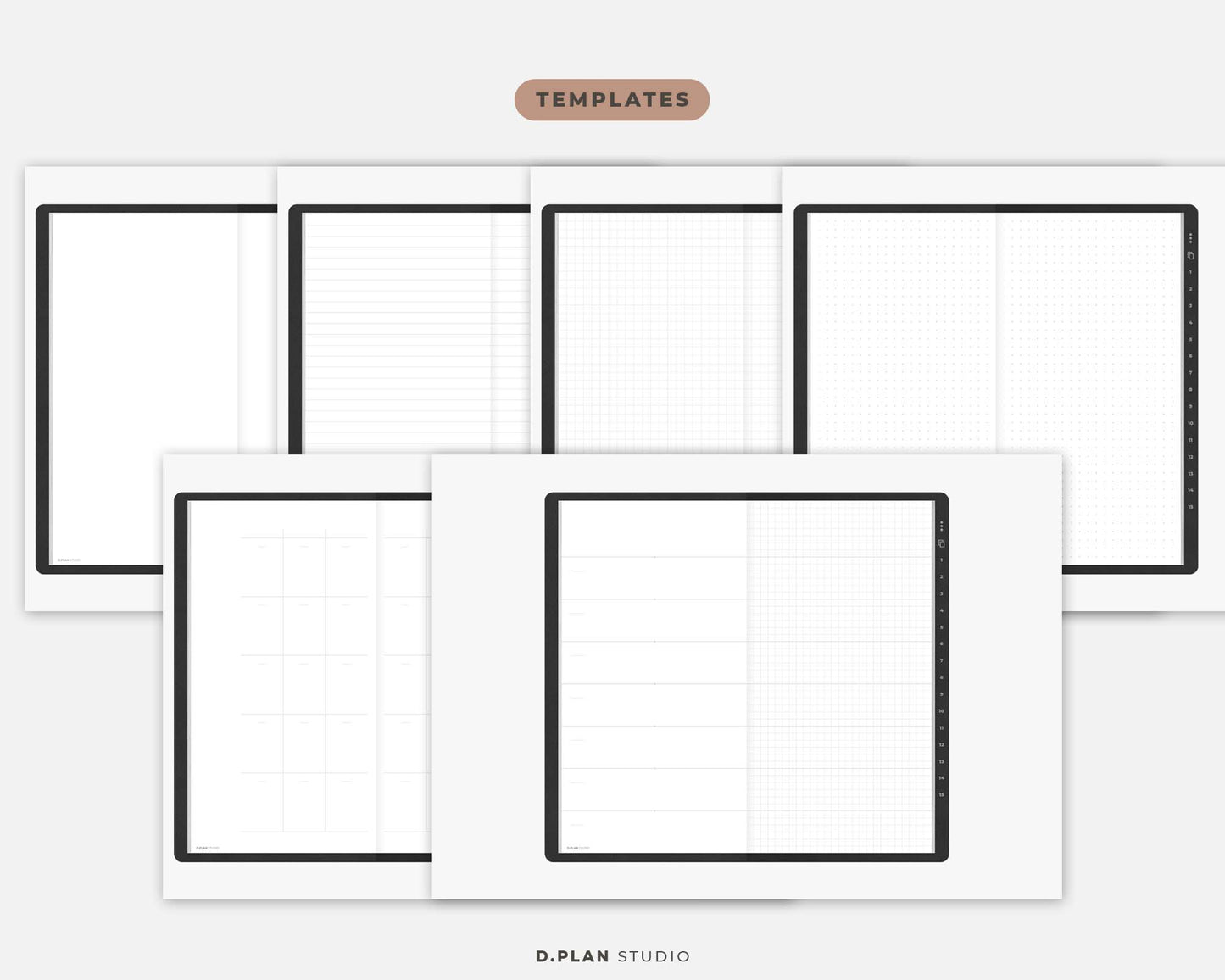 Hyperlinked Digital Journal Slim - Black