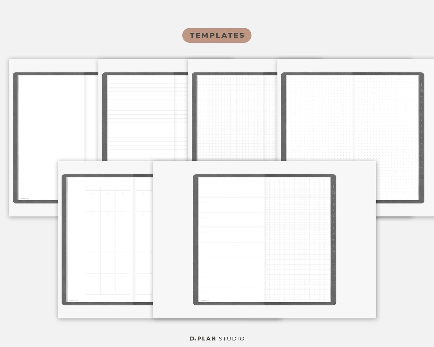 Hyperlinked Digital Journal Slim - Grey