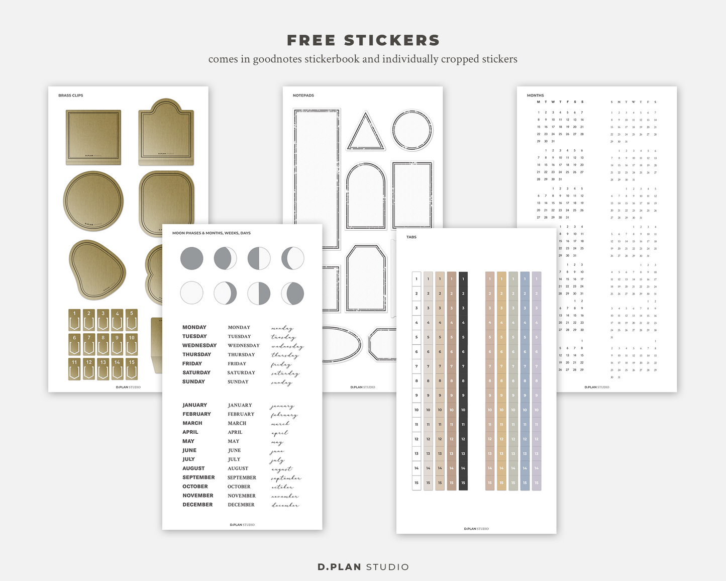 Hyperlinked Digital Journal Slim - Mocha