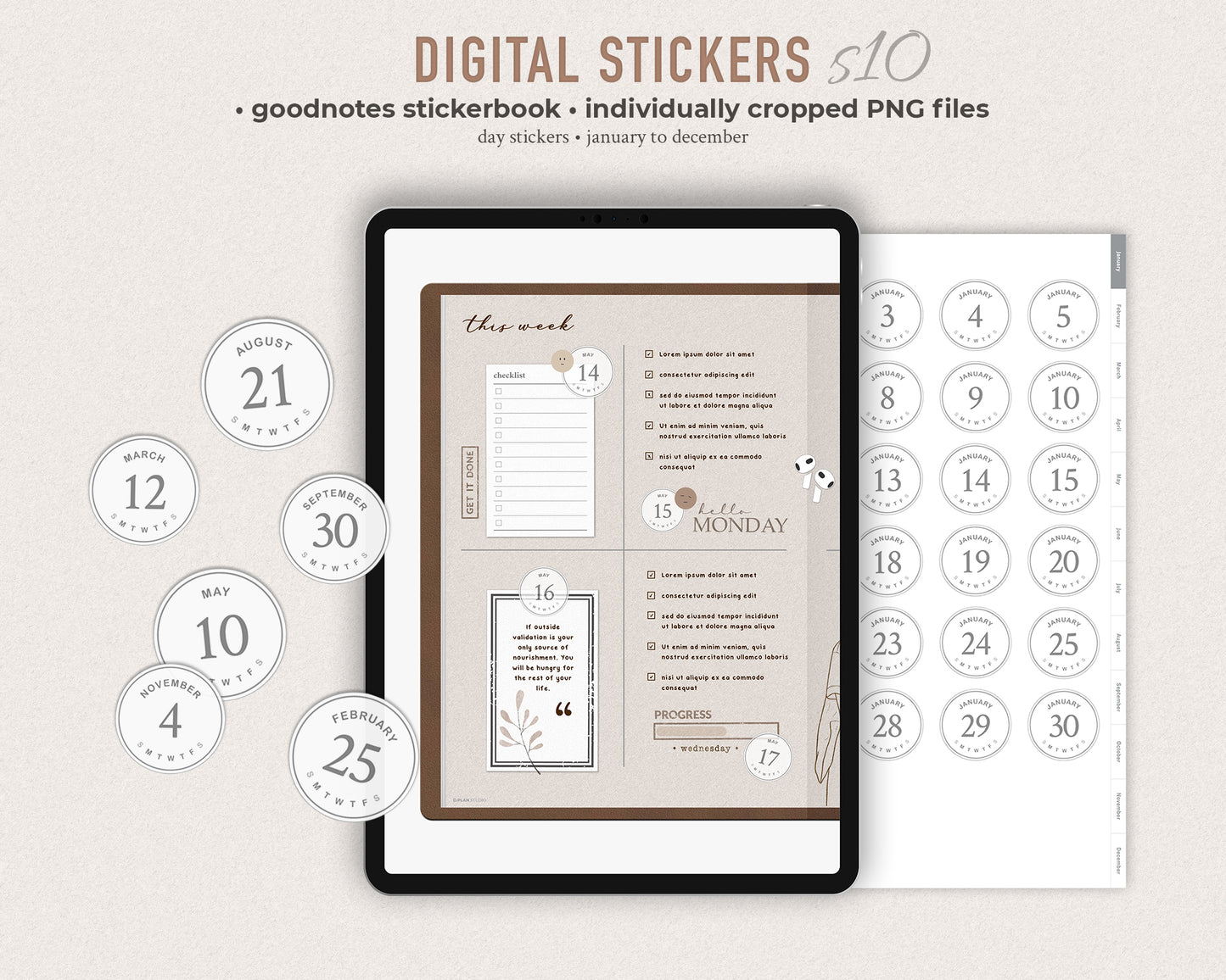 Digital Stickers - S10