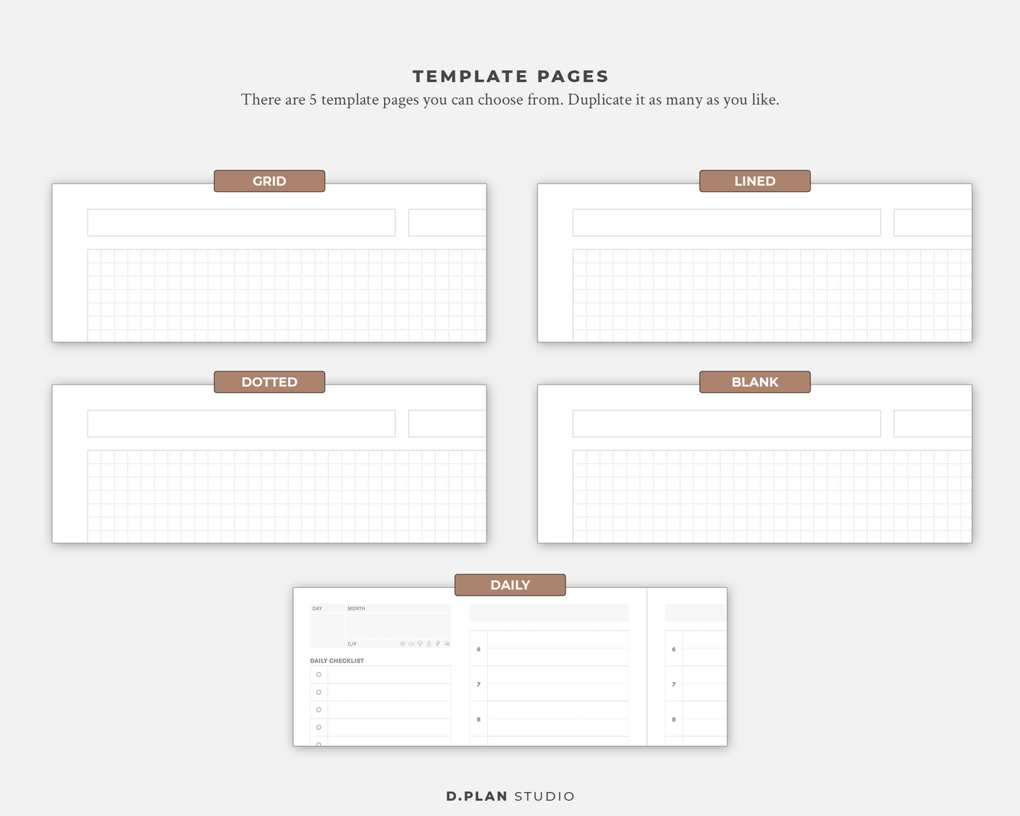 2025 Hyperlinked Digital Planner - V2