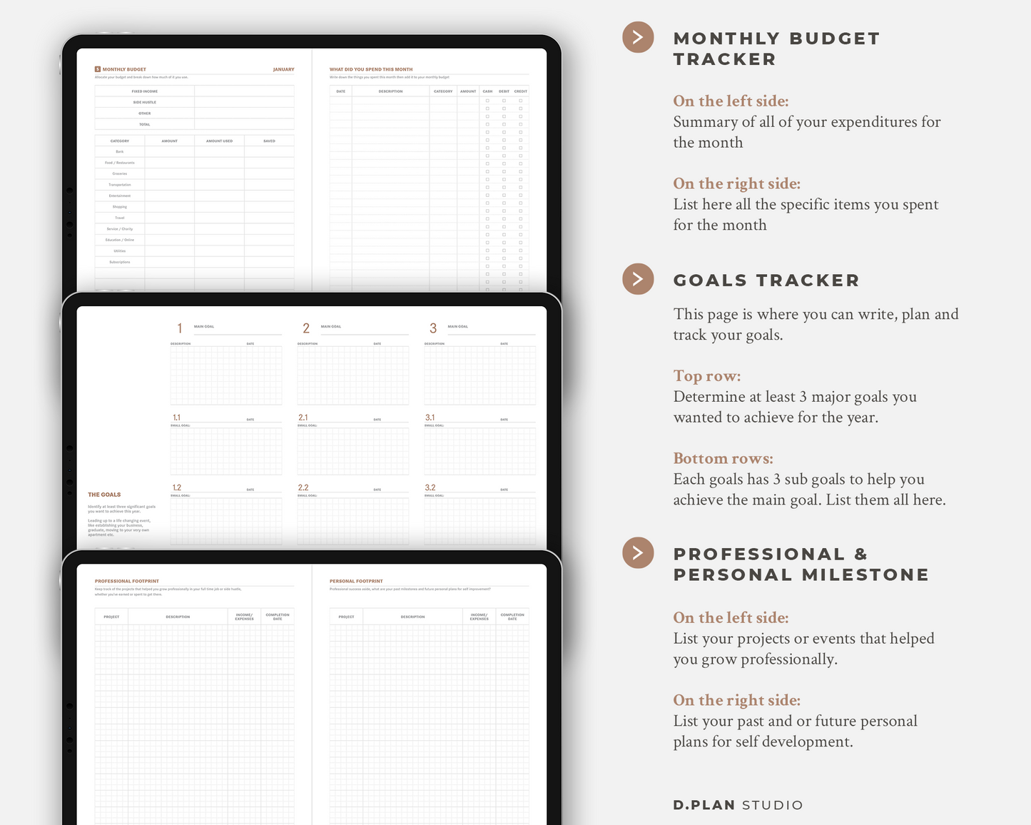 2025 Hyperlinked Digital Planner - V2